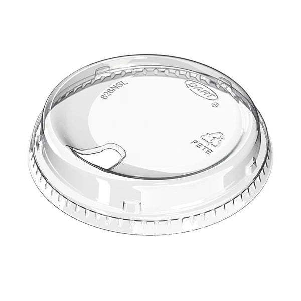 DART PRIMA CLEAR STRAWLESS LIDS 100EA