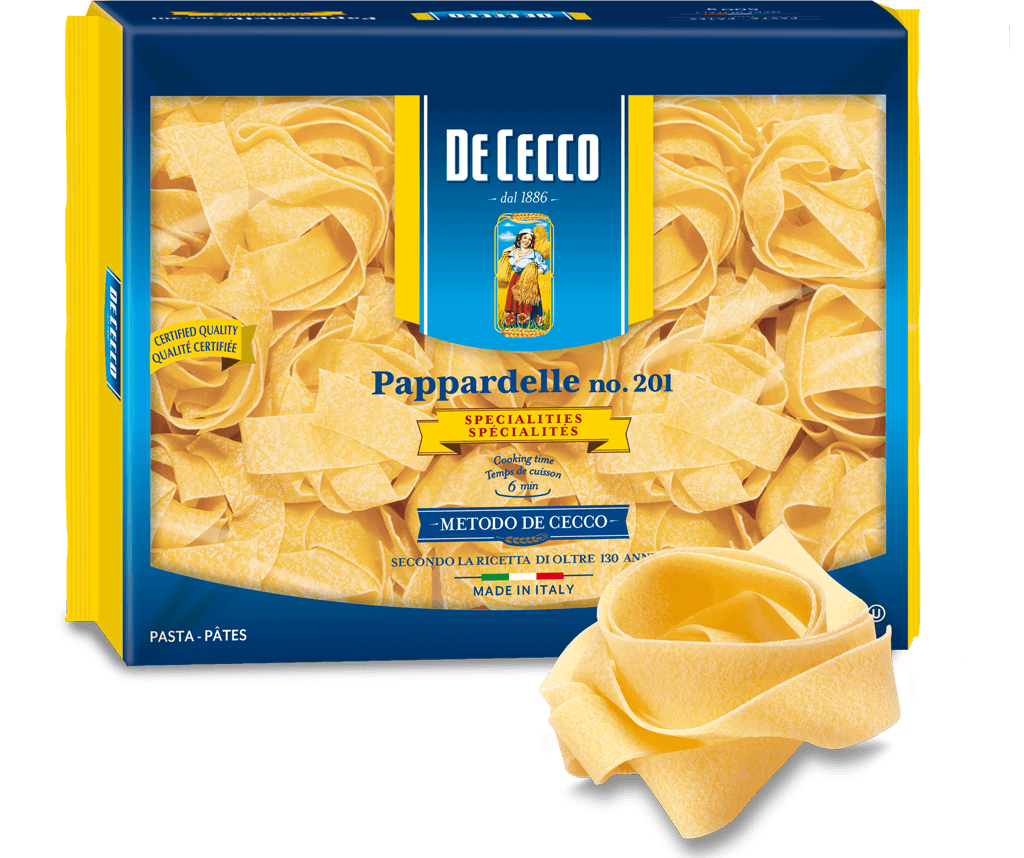DECECCO PAPPARDELLE #201 PASTA 8X500GR
