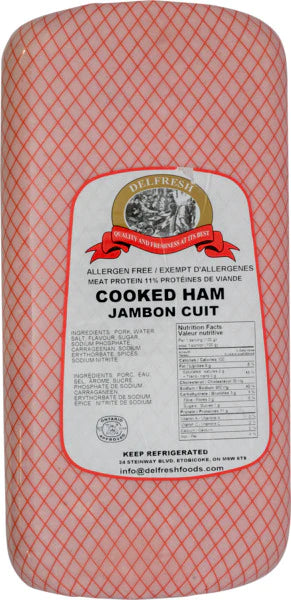 DELFRESH COOKED HAM PER KG
