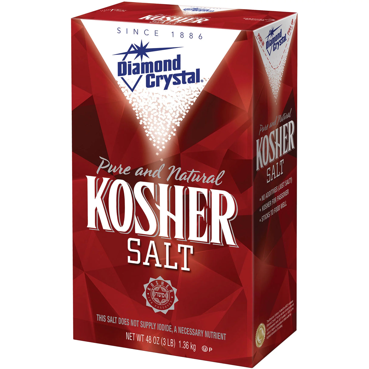 DIAMOND CRYSTAL KOSHER SALT 3LB