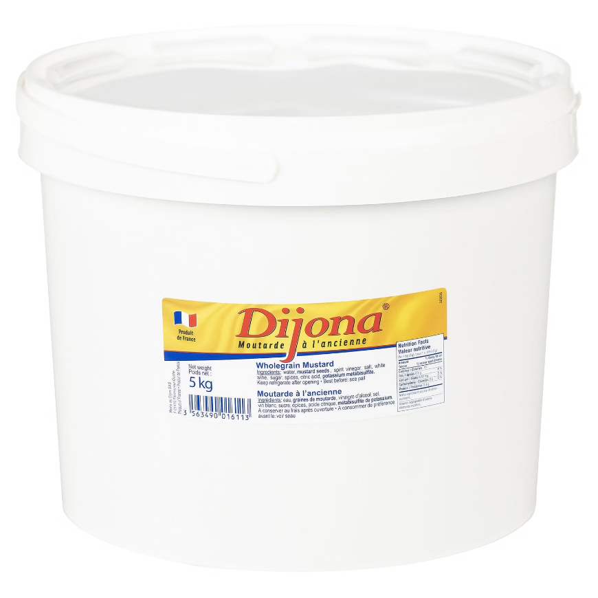 DIJONA GRAINY MUSTARD 5KG