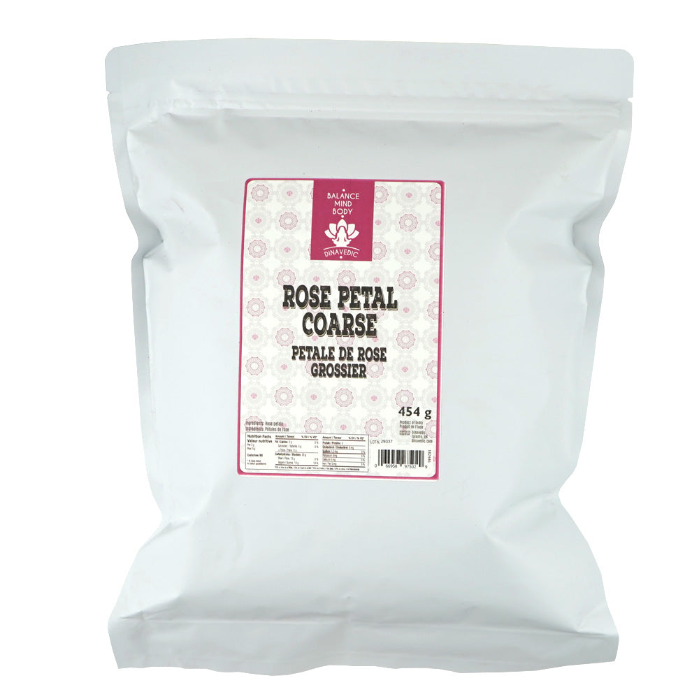DINAVEDIC ROSE PETALS COARSE 454GR
