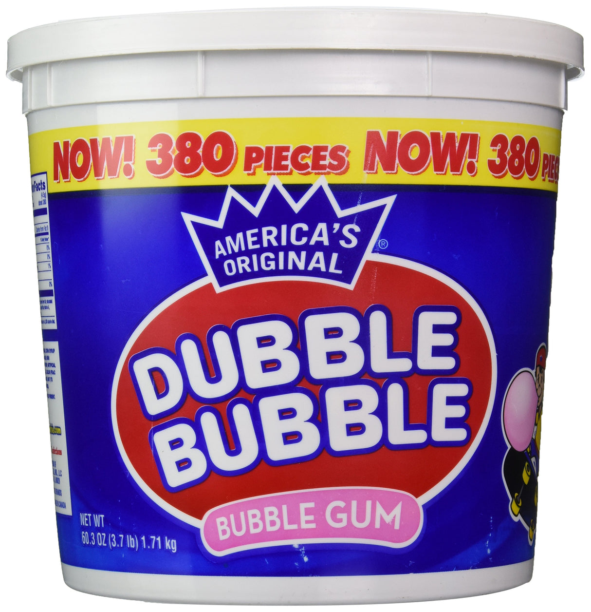 DUBBLE BUBBLE ORIGINAL GUM 380EA
