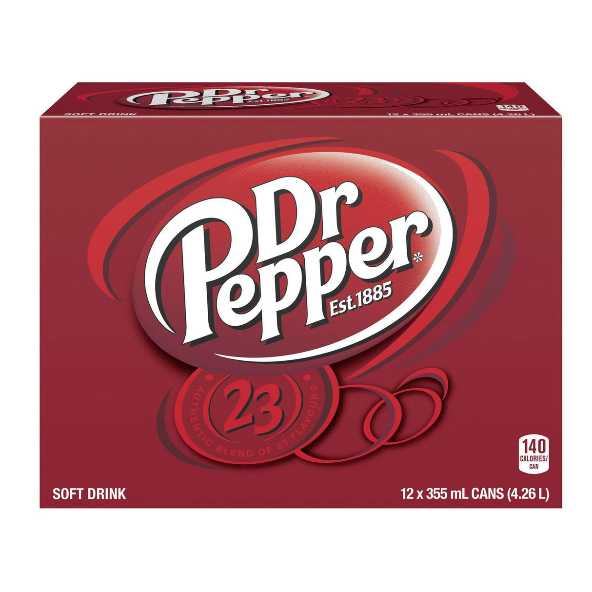 DR PEPPER CANS 12X355ML