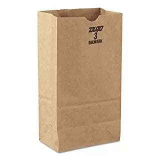 DUBL LIFE 3LB BROWN BAGS 500EA