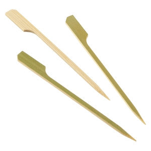 EARTHSEVA 12CM RIFLE/PADDLE BAMBOO SKEWERS 170EA