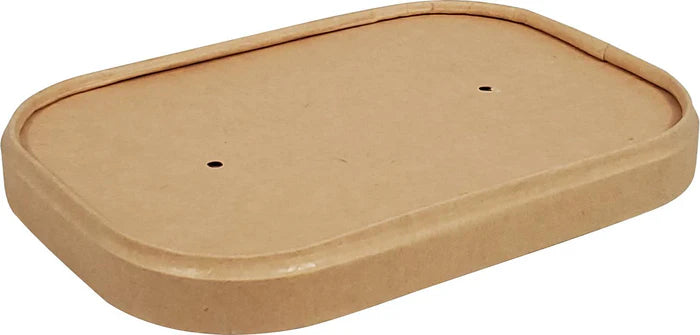 ECO-CRAZE PAPER LIDS FOR 500/750/1000ML CONTAINERS 6X50EA