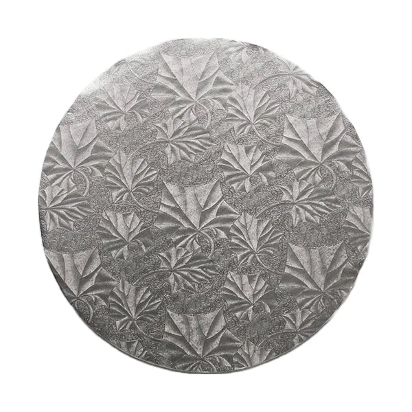 ENJAY 10"1/2 ROUND SILVER CAKE BOARDS 12EA