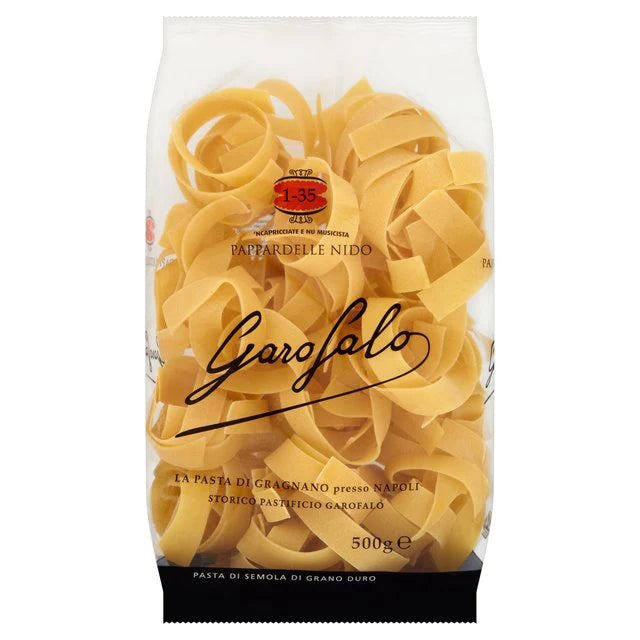 GAROFALO PAPPARDELLE #1-35 PASTA NESTS 12X500GR