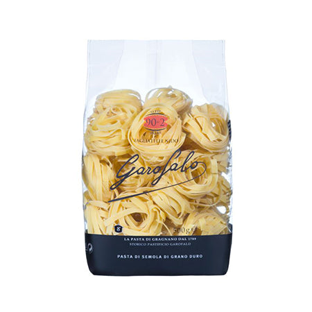 GAROFALO TAGLIATELLE #90-2 PASTA NESTS 12X500GR