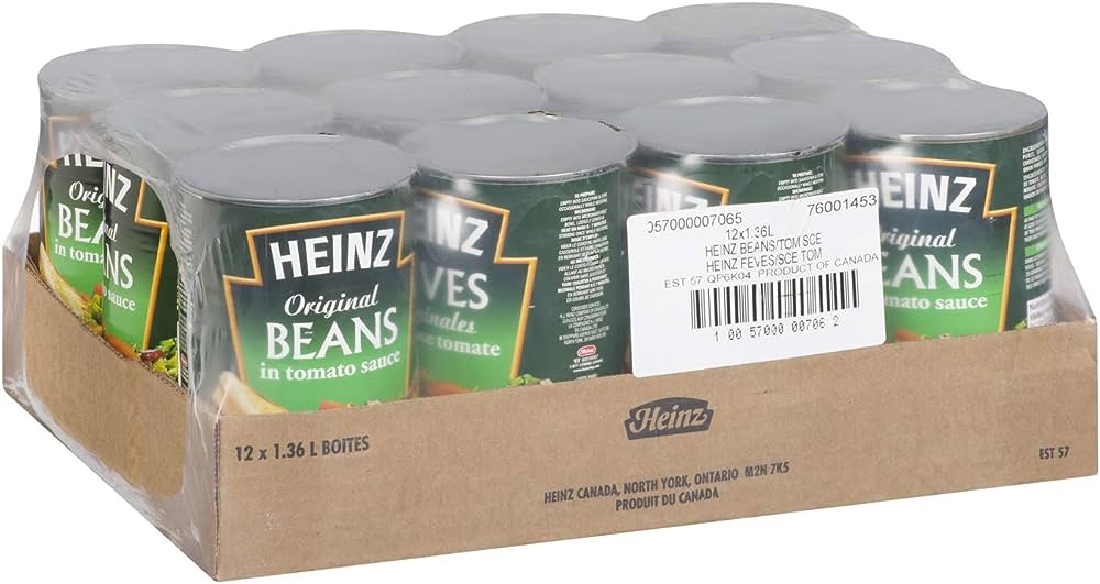 HEINZ BEANS IN TOMATO SAUCE 12X1.36L