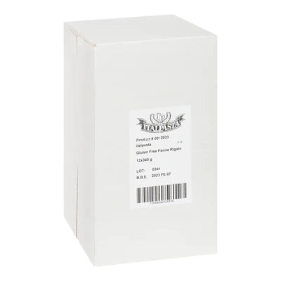 ITALPASTA GLUTEN FREE PENNE RIGATE 12X340GR