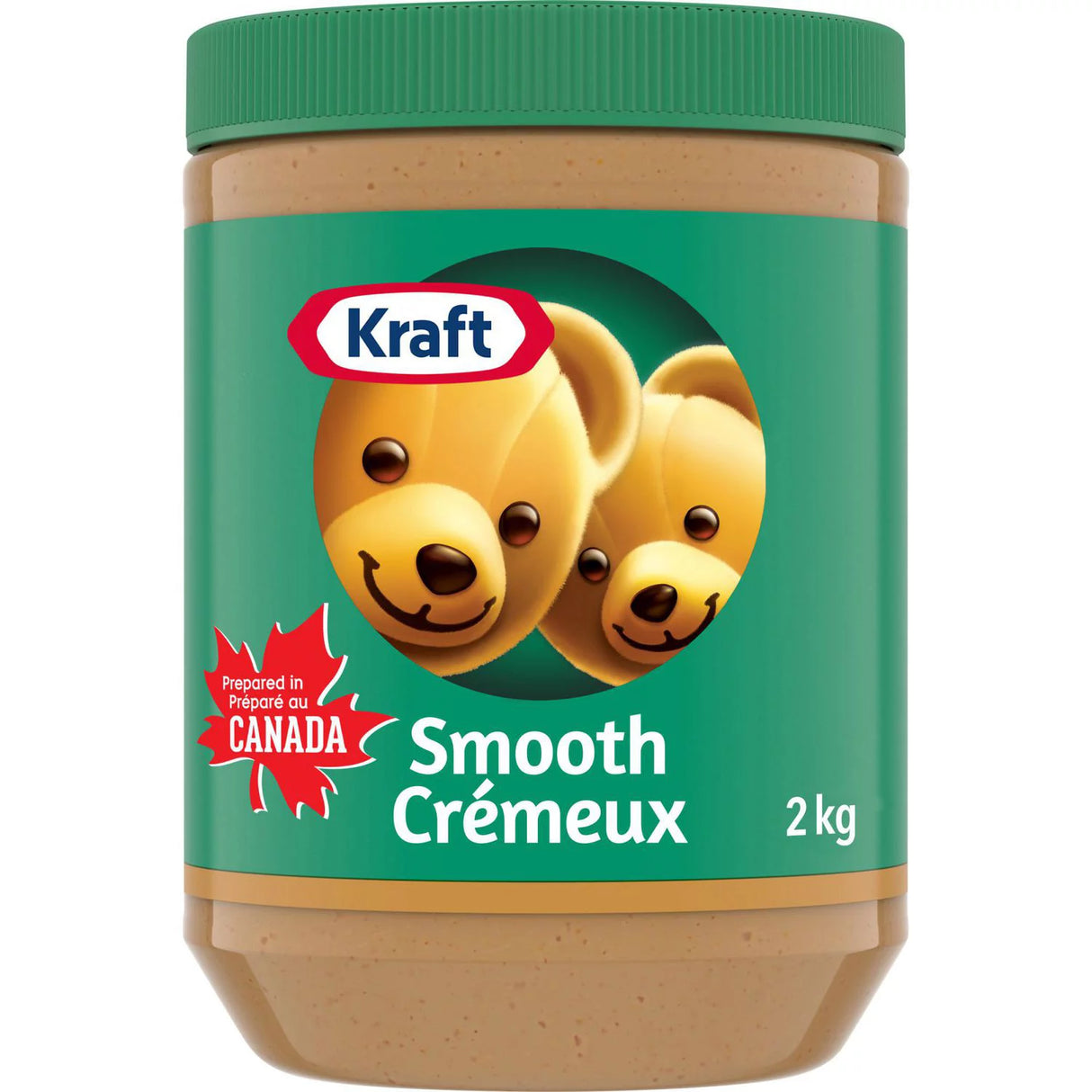 KRAFT SMOOTH PEANUT BUTTER 2KG
