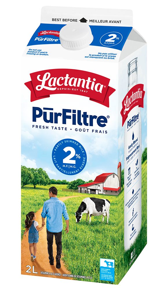 LACTANTIA PURFILTRE 2% MILK 2L