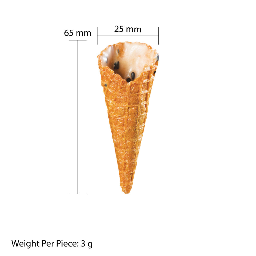 LA ROSE NOIRE 65MM MINI SOY SAUCE CONES 140EA