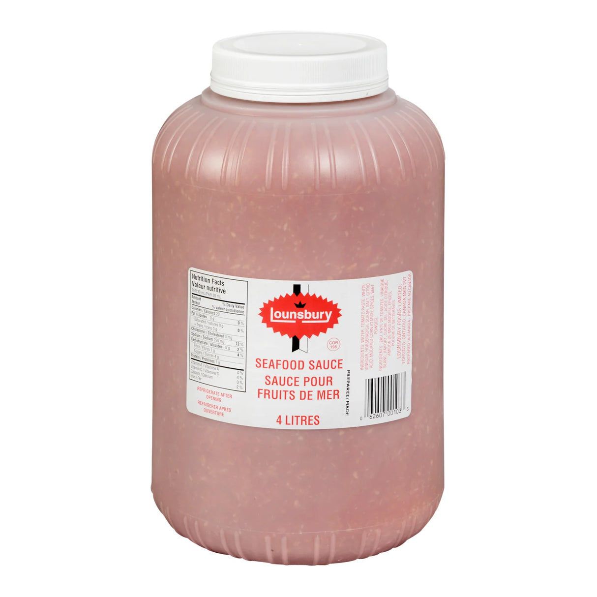 LOUNSBURY SEAFOOD SAUCE 4L