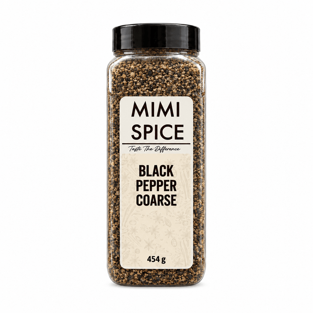 Mia Food Service Spices & Seasonings MIMI SPICE BLACK PEPPER COARSE 454GR MIMI SPICE BLACK PEPPER COARSE 454GR