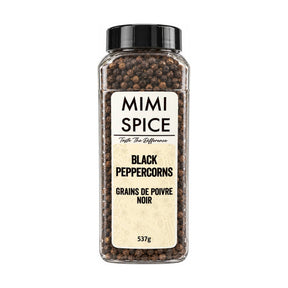 Mia Food Service Spices & Seasonings MIMI SPICE BLACK PEPPERCORNS 537GR MIMI SPICE BLACK PEPPERCORNS 537GR