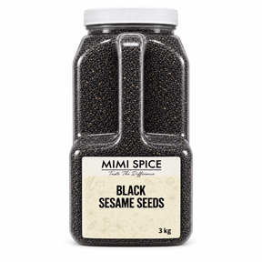Mia Food Service Spices & Seasonings MIMI SPICE BLACK SESAME SEEDS 3KG MIMI SPICE BLACK SESAME SEEDS 3KG