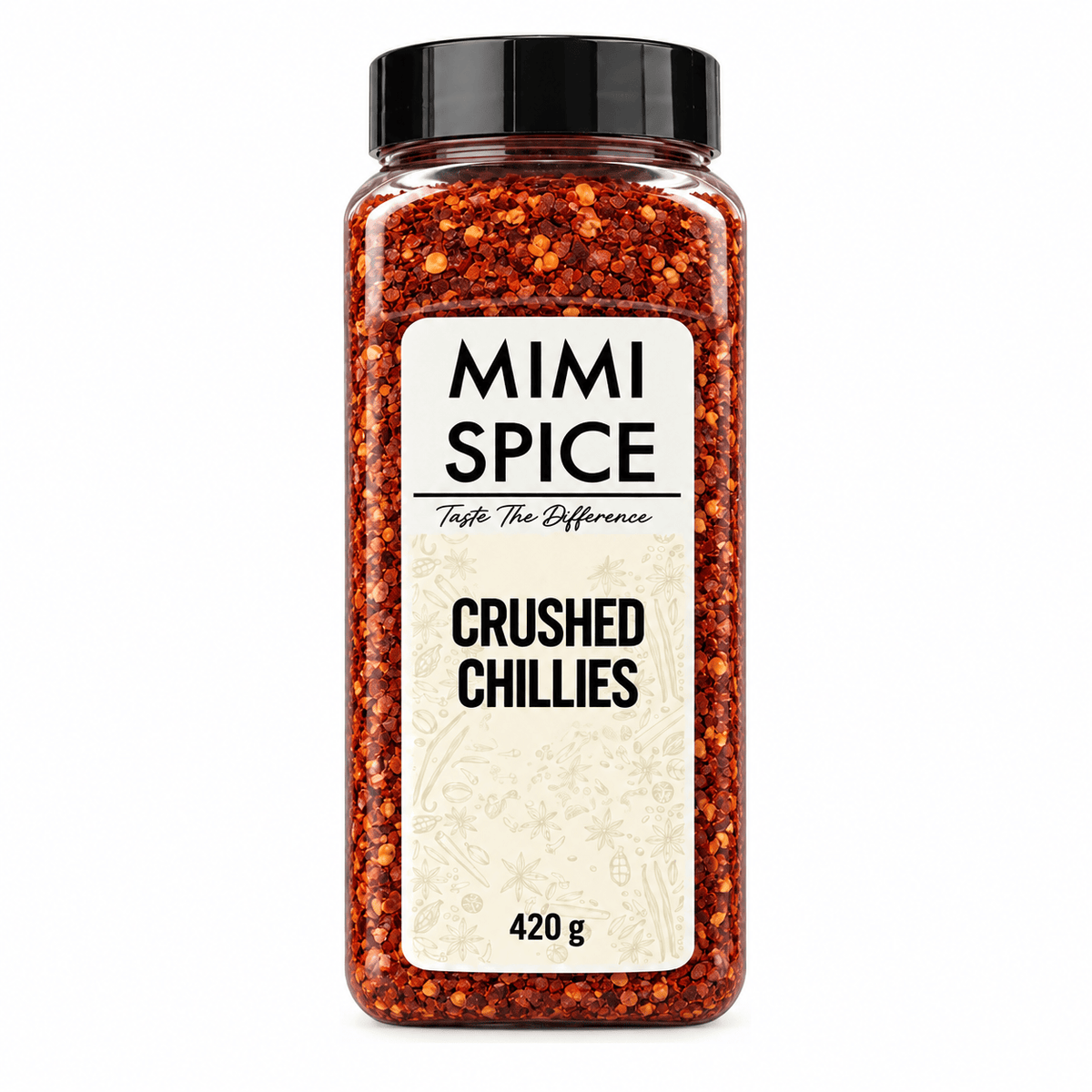 Mia Food Service Spices & Seasonings MIMI SPICE CRUSHED CHILLIES 420GR MIMI SPICE CRUSHED CHILLIES 420GR