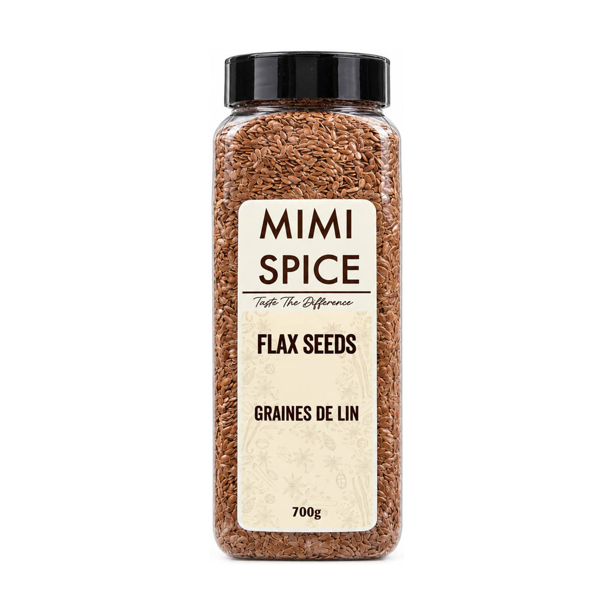 Mia Food Service Spices & Seasonings MIMI SPICE FLAX SEEDS 700GR MIMI SPICE FLAX SEEDS 700GR