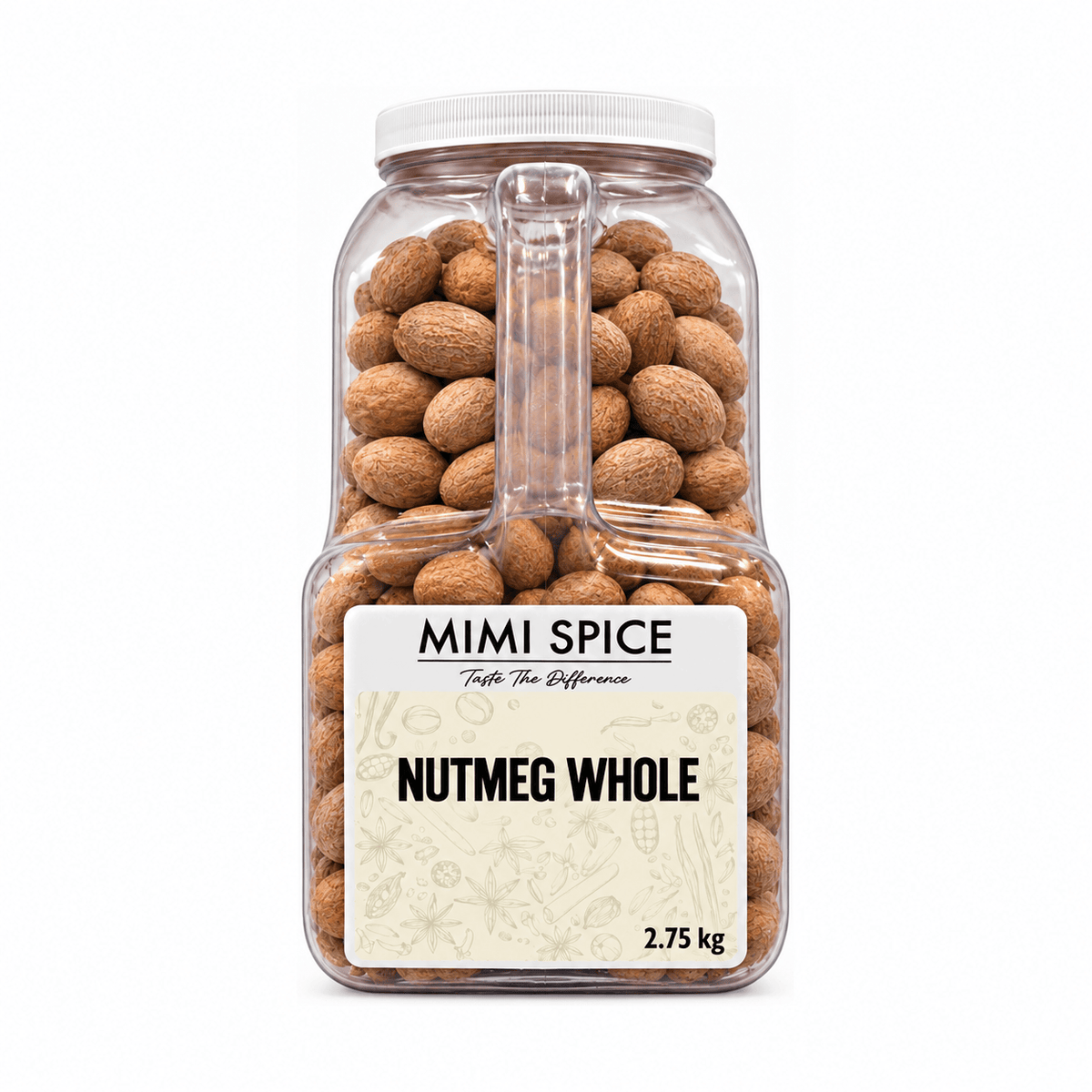 Mia Food Service Spices & Seasonings MIMI SPICE NUTMEG WHOLE 2.75KG MIMI SPICE NUTMEG WHOLE 2.75KG