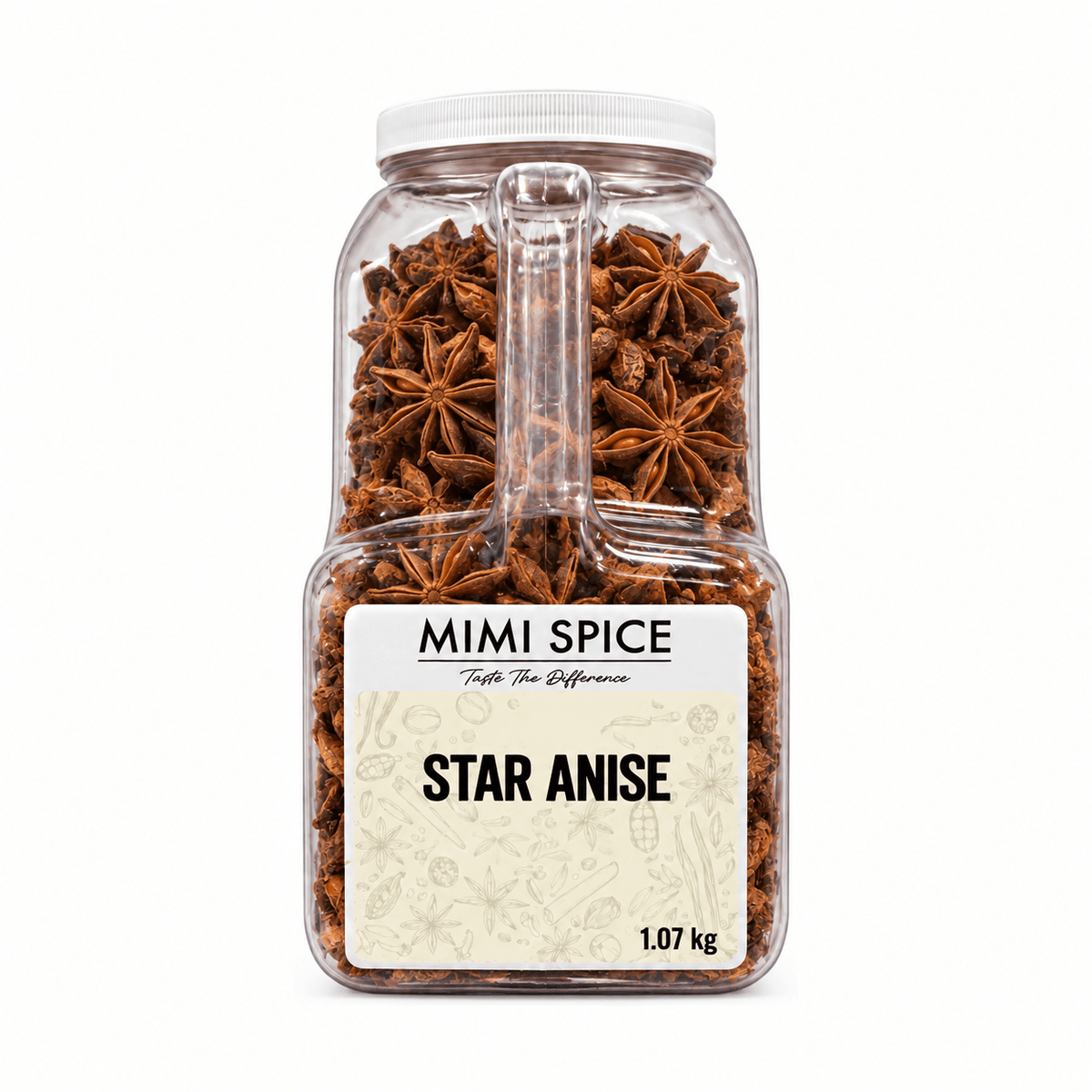 Mia Food Service Spices & Seasonings MIMI SPICE STAR ANISE 1.07KG MIMI SPICE STAR ANISE 1.07KG