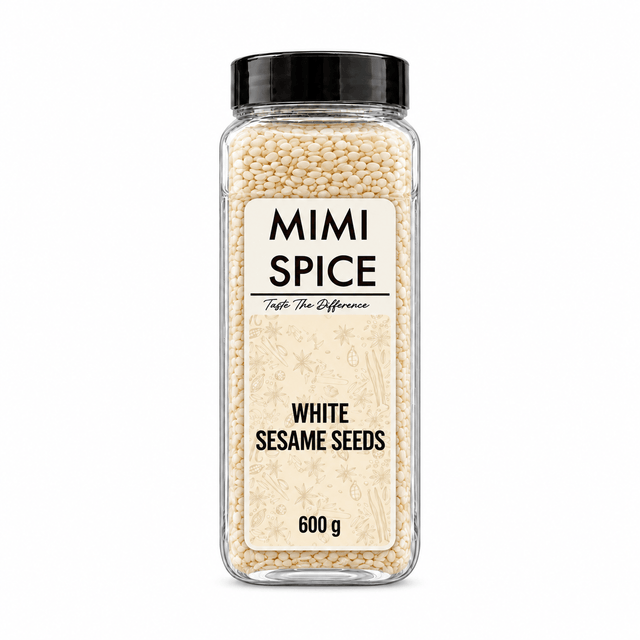 Mia Food Service Spices & Seasonings MIMI SPICE WHITE SESAME SEEDS 600GR MIMI SPICE WHITE SESAME SEEDS 600GR