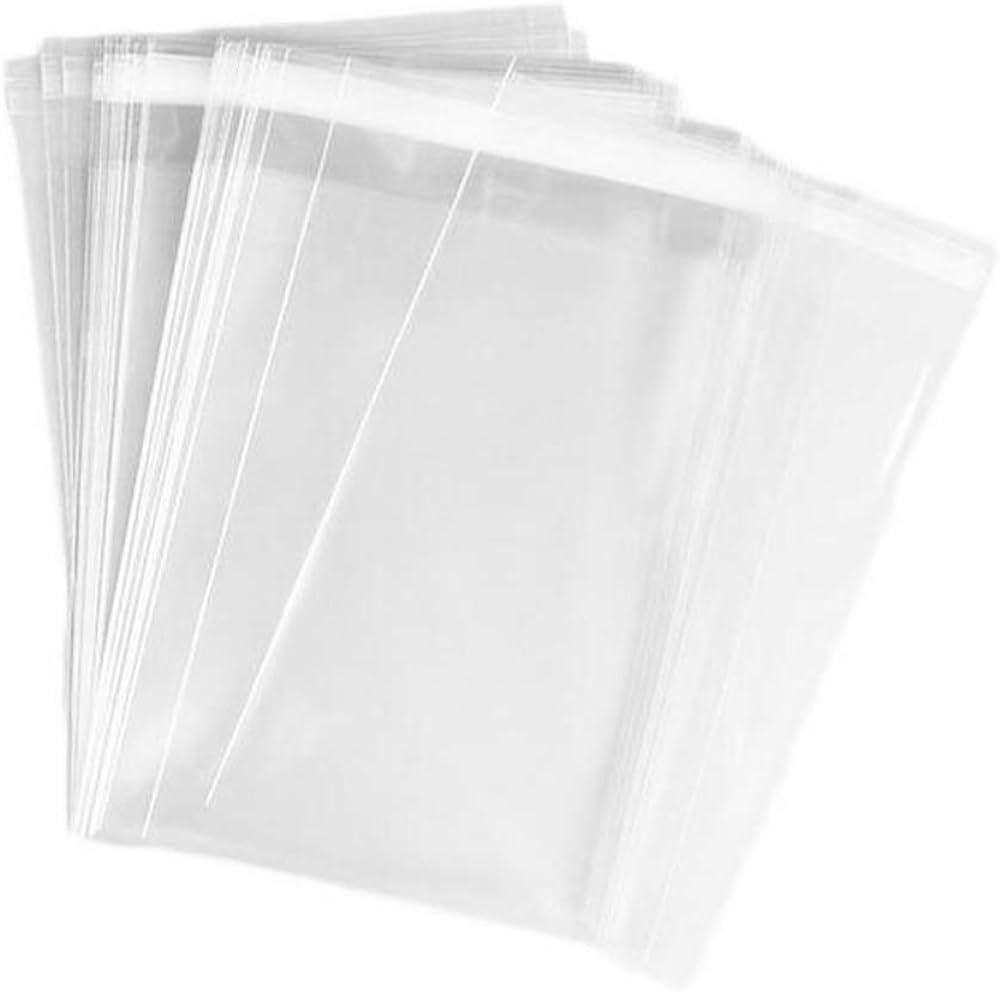 ML PACKAGING 4.5X5X1 CELLO BAGS WITH SEAL 200EA