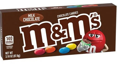M&M MILK CHOCOLATE THEATRE 12X87.9GR