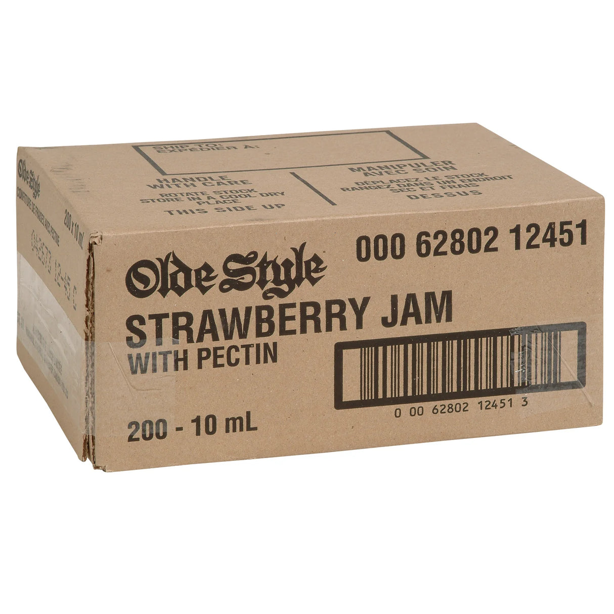 OLDE STYLE STRAWBERRY JAM PORTIONS 200X10ML