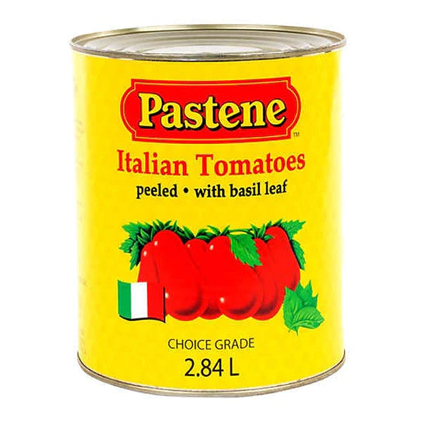 PASTENE PEELED ITALIAN TOMATOES 6X100OZ