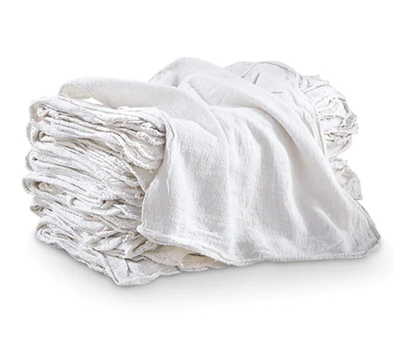 RED TAG WHITE RAGS 10LB