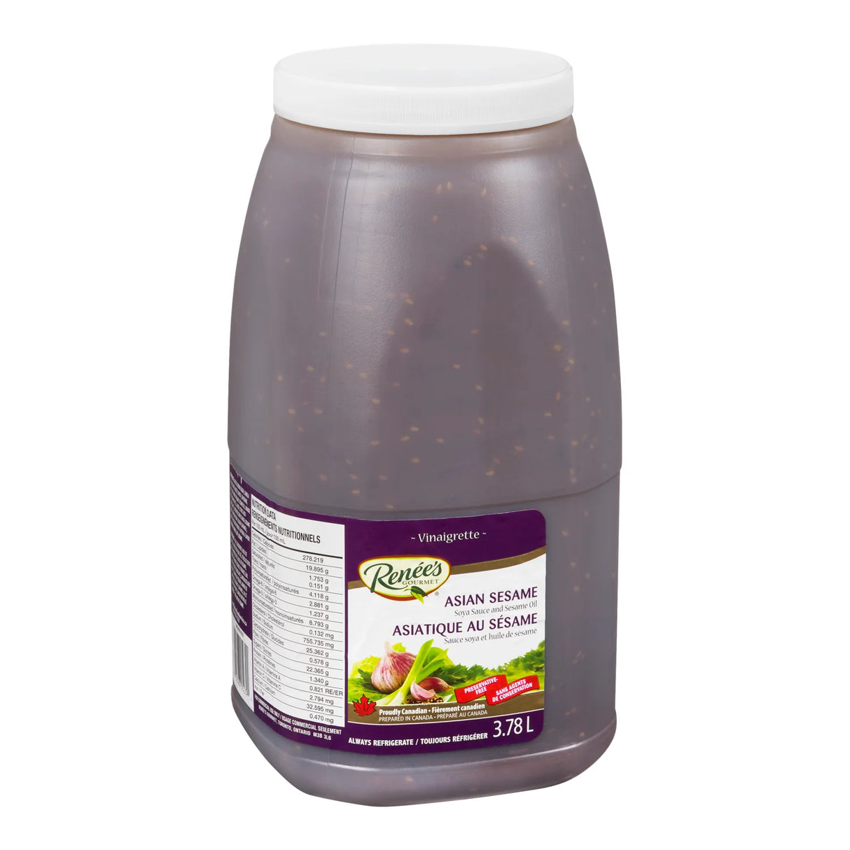 RENEES ASIAN SESAME VINAIGRETTE 4L