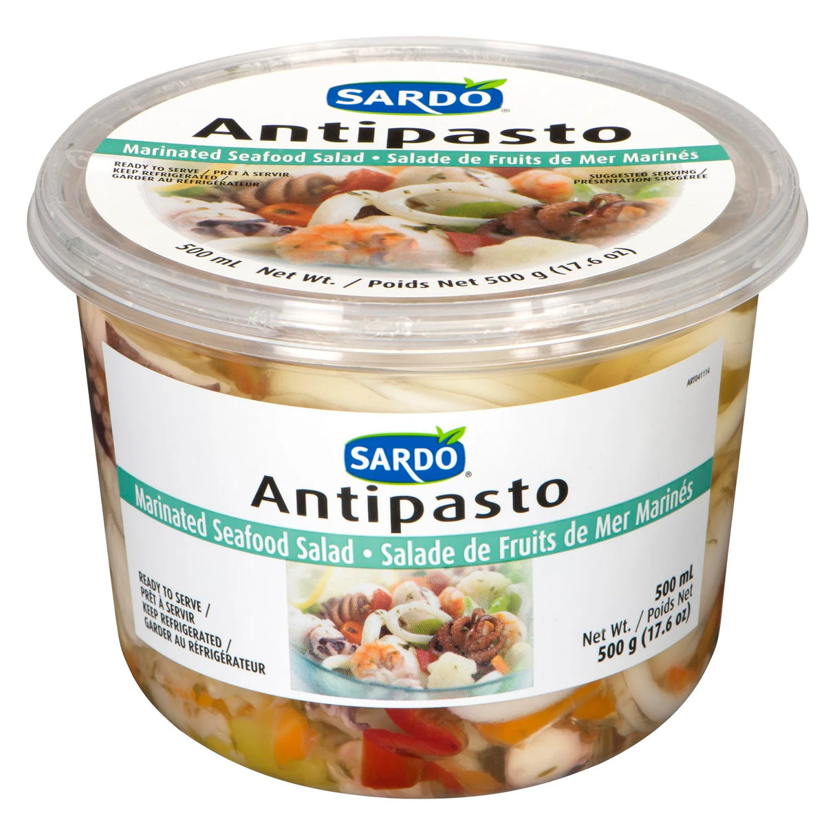 SARDO MARINATED SEAFOOD SALAD 500ML