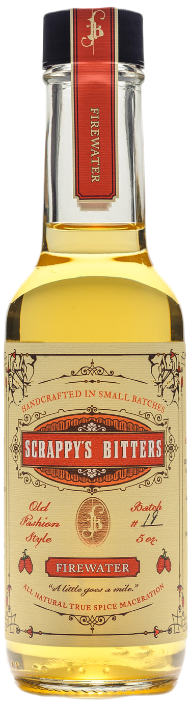 SCRAPPYS FIRE TINCTURE BITTER 148ML