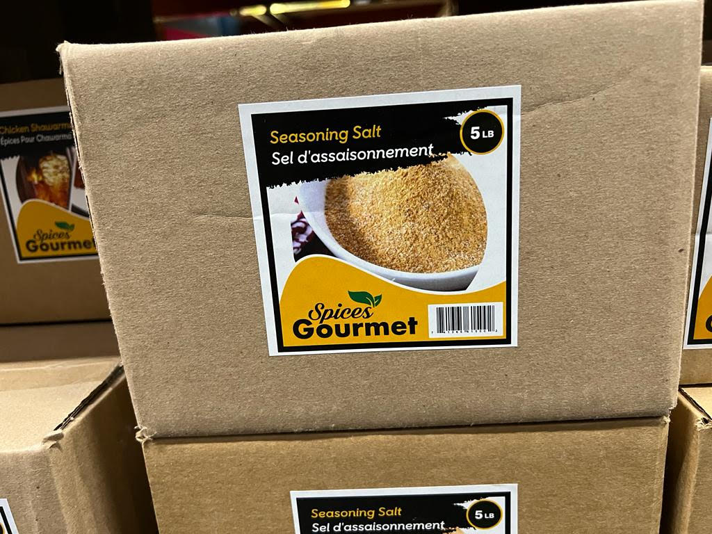 SPICES GOURMET SEASONING SALT 5LB