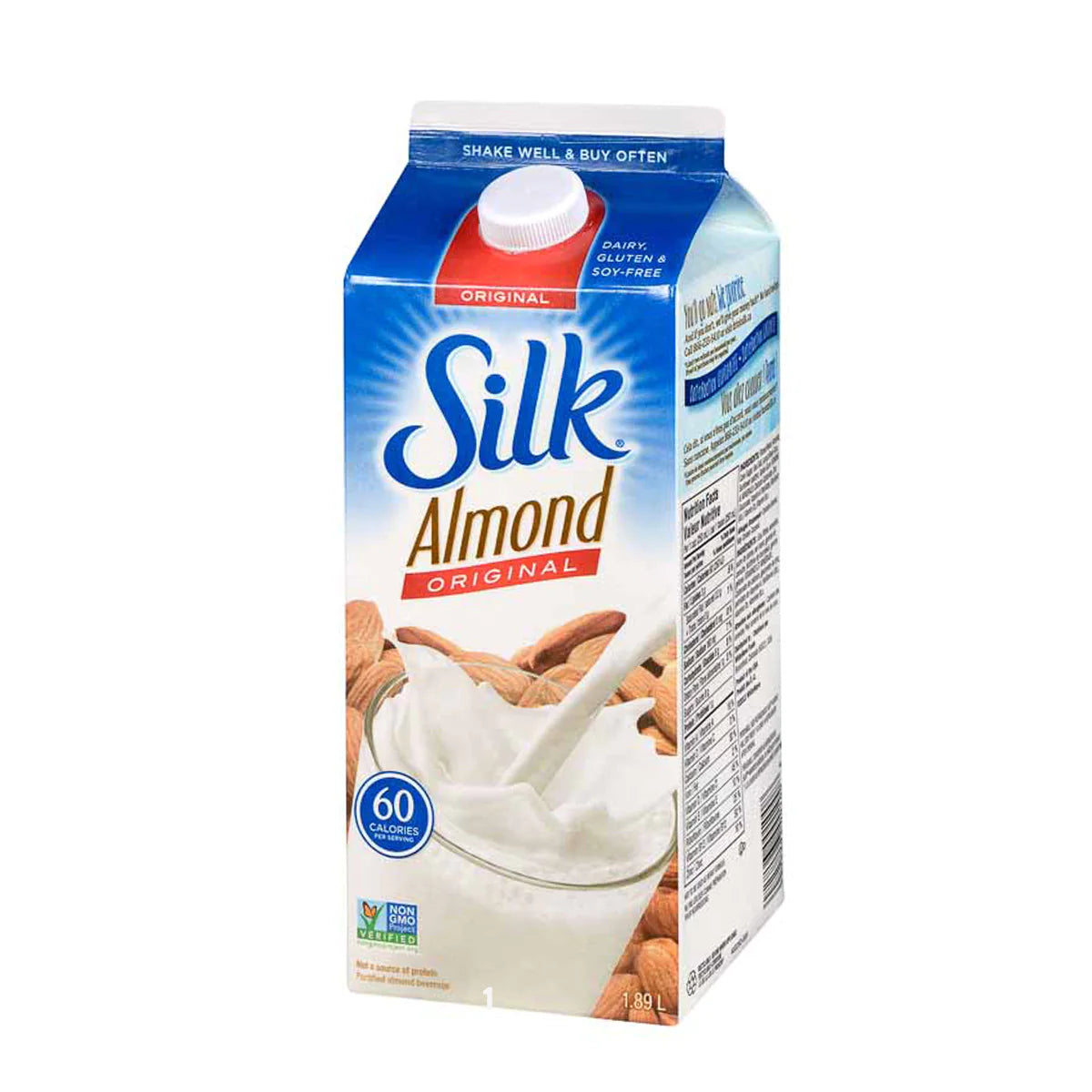 SILK ALMOND MILK 1.89L