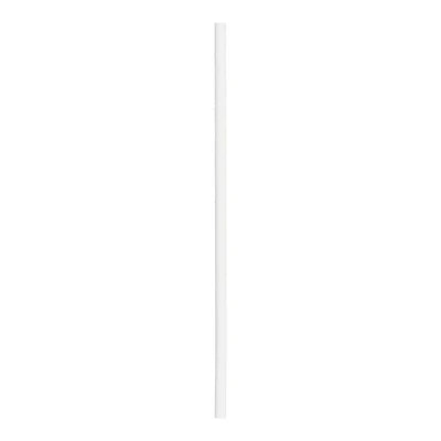 STONESTRAW 8" WHITE MILKSHAKE WRAPPED STRAWS 500EA