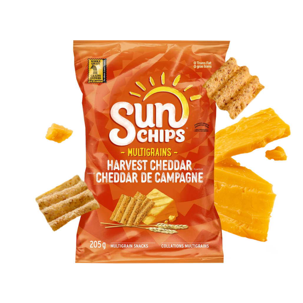 SUN CHIPS HARVEST CHEDDAR 205GR