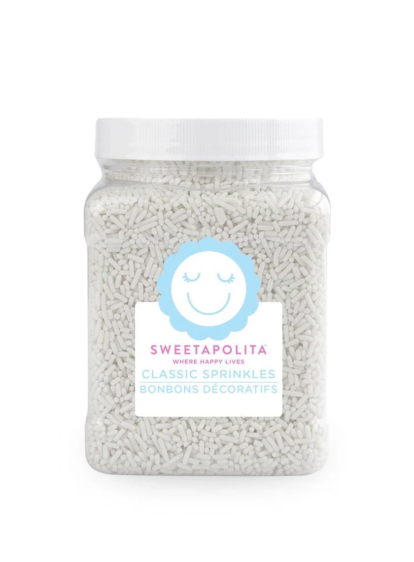 SWEETAPOLITA WHITE SPRINKLES 725GR