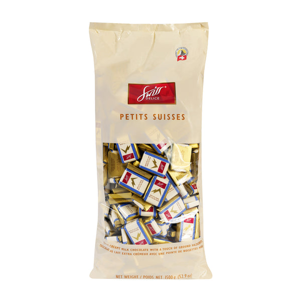 SWISS DELICE PETITS SUISSES MILK CHOCOLATES 1.5KG
