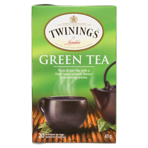 TWININGS GREEN TEA 20EA