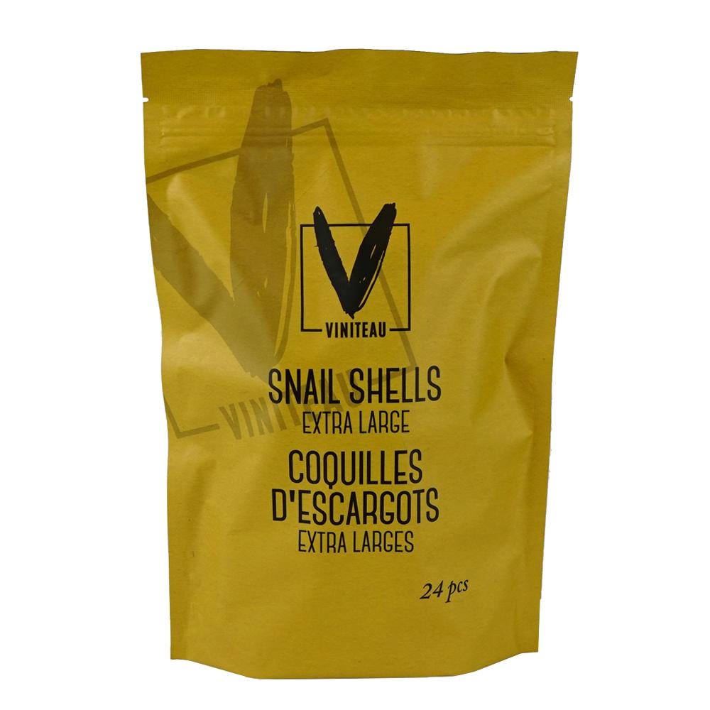 VINITEAU EXTRA LARGE EMPTY SNAIL SHELLS 24EA