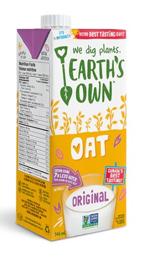 EARTHS OWN OAT ORIGINAL 12X946ML