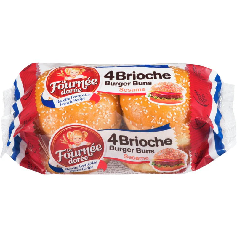 FOURNEE SESAME SEED BUNS 18X4EA