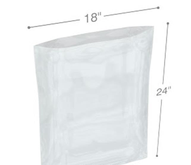 20LB POLY BAGS 18X24 500EA