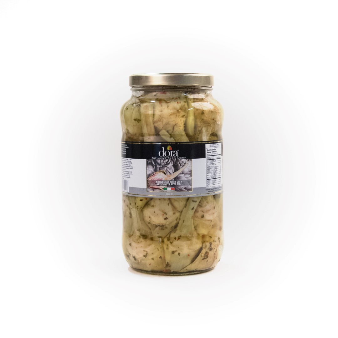 DORA ARTICHOKES WITH STEM 3100ML