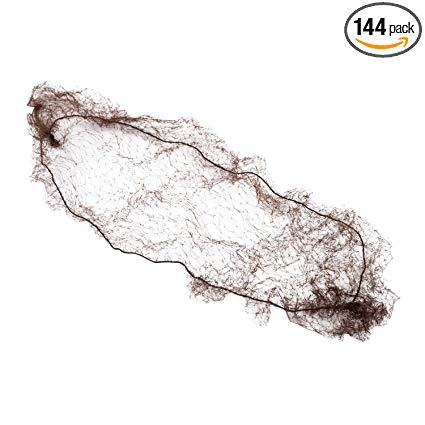 SAFETY ZONE 28" BROWN HAIRNETS 144EA