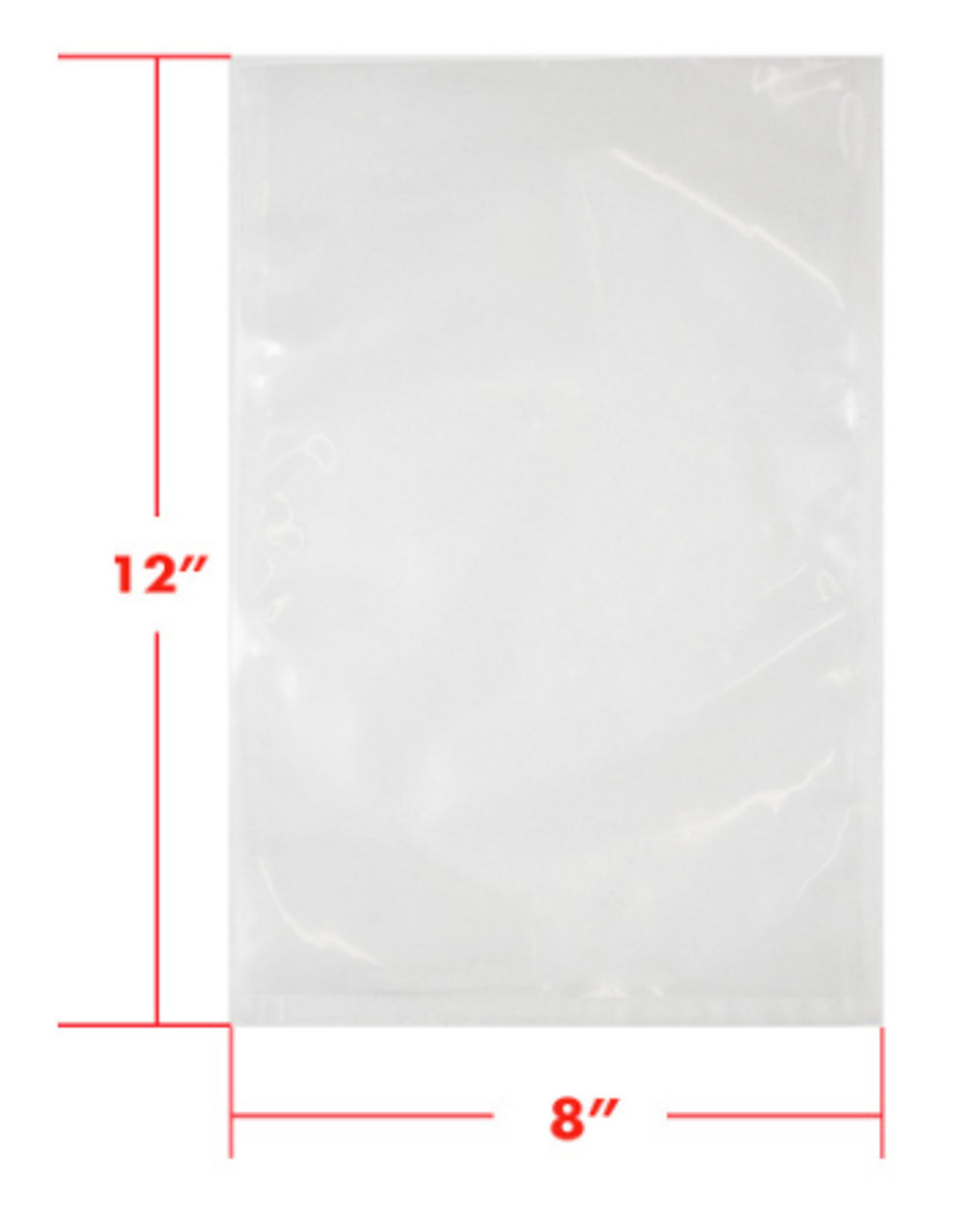 8X12 VAC PAC BAGS 1000EA